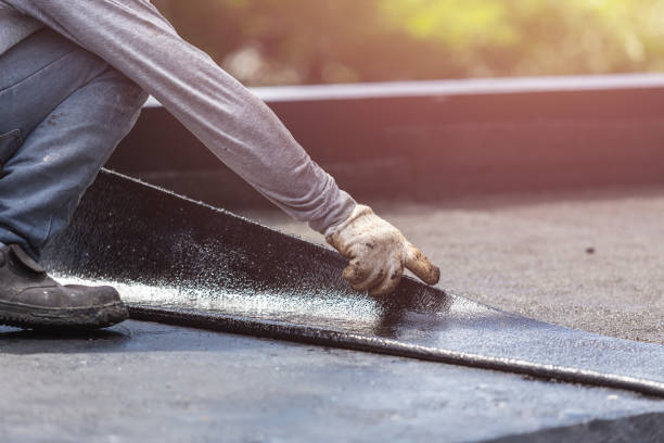 Professional Basement Waterproofing technician working in Oak Park, MI